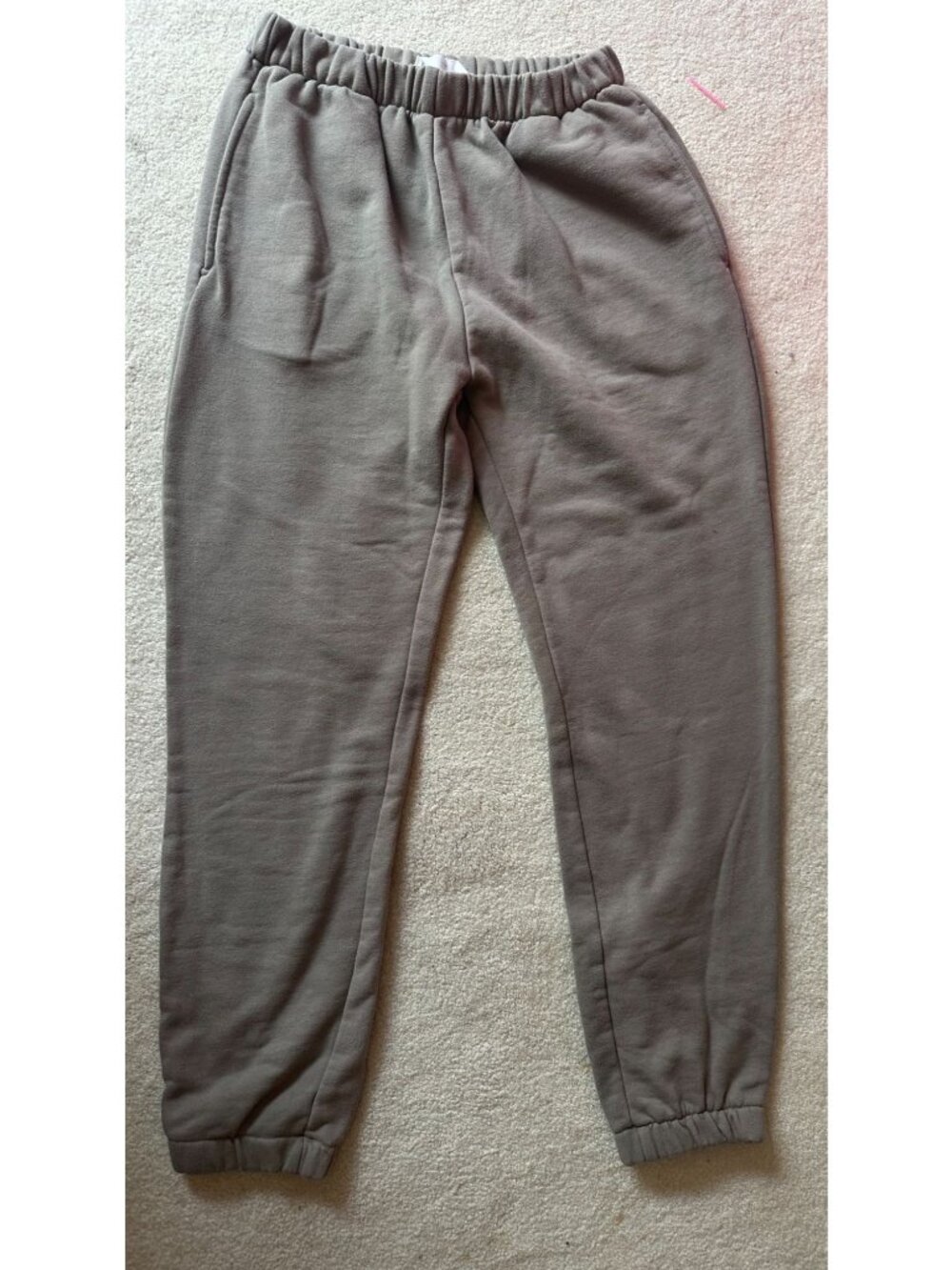 MEDUSA khaki beige sweatpants Small